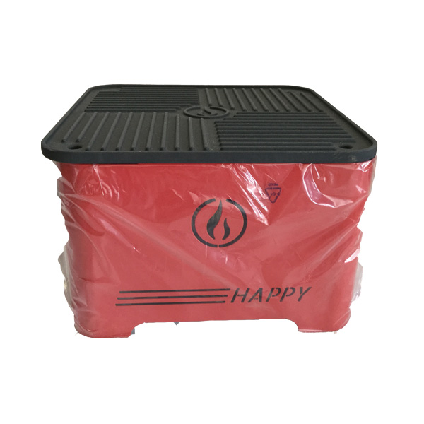 BARBECUE-HAPPY-ROSSO Barbecue pellet Happy- Rota Commerciale