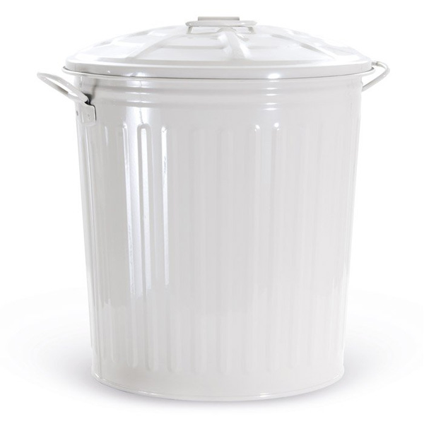 bidone-bianco bidoni immondizia colorati- Rota Commerciale