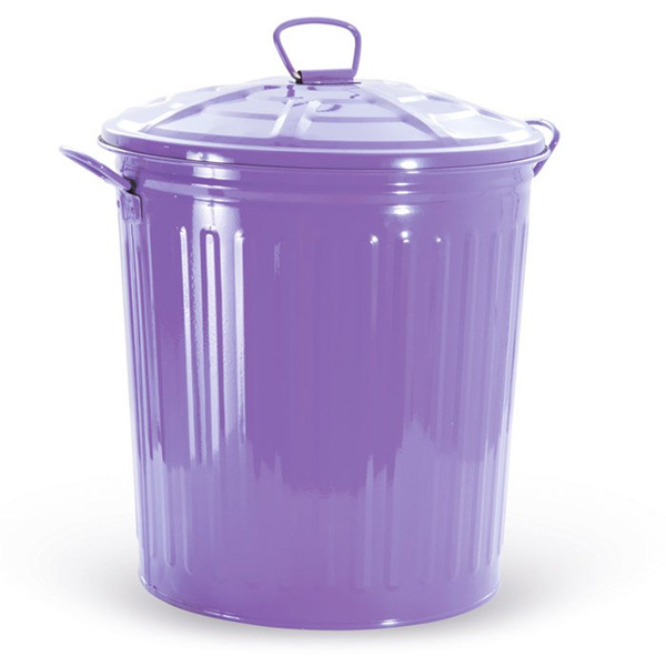 bidone-viola bidoni immondizia colorati- Rota Commerciale