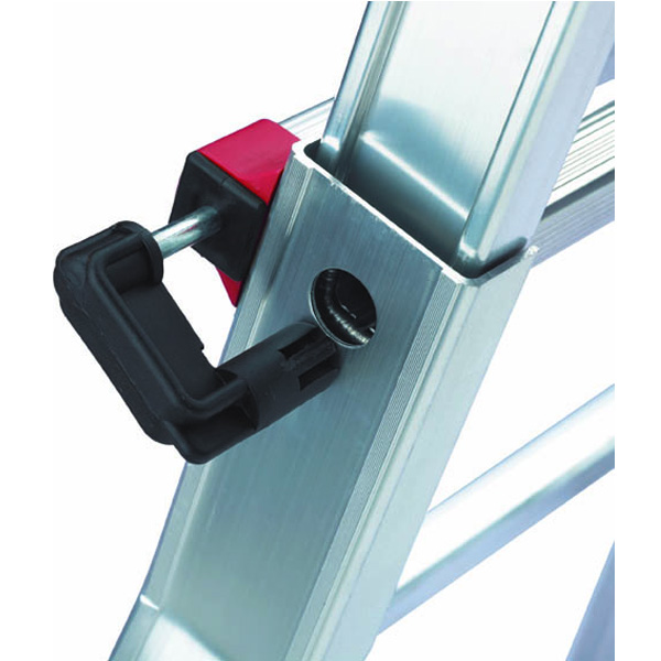 SCALISSIMA-6+6-3 scala telescopica alluminio, scala professionale allungabile professionale, Ferramenta - Colorificio- Rota Commerciale Bergamo