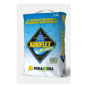 Nanoflex No Limits di Kerakoll, gel membrana, impermeabilizzante, membrana impermeabile, materiali edili Bergamo, Rota Commerciale Bergamo