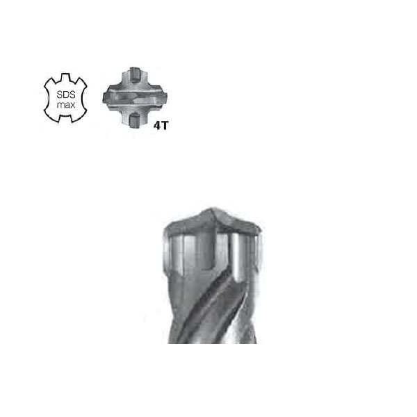 punta-sds-max-hikoki-2 punta sds max hikoki 4 taglienti elicoidali, punte sds max hikoki, ferramenta Bergamo, Rota Commerciale Bergamo