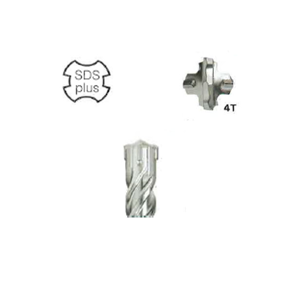 punta-sds-plus-4-taglienti-hikoki-3 punta sds plus 4 taglienti hikoki, ferramenta Bergamo, Rota Commerciale Bergamo