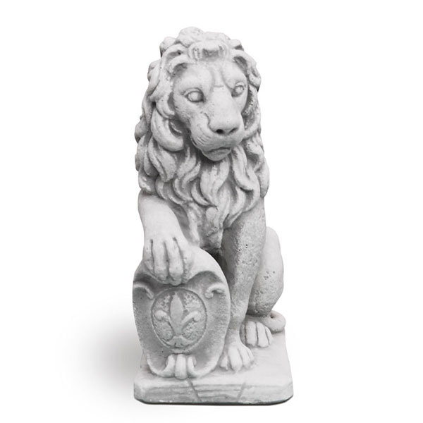 leone-lucca-destro statua leone lucca destro da giardino, statue leoni da giardino, statua giardino, arredo giardino Bergamo, giardinaggio Bergamo, Rota Commerciale Bergamo, statue per colonne cancelli