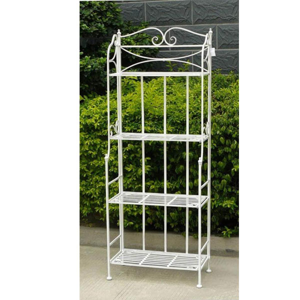 ETAGERE-NOELLE-4-PIANI-2 Étagère , scaffale in ferro battuto da giardino, fioriere in ferro battuto. arredo giardino Bergamo, Giardinaggio Bergamo, -Rota Commerciale Bergamo, complemento d'arredo giardino