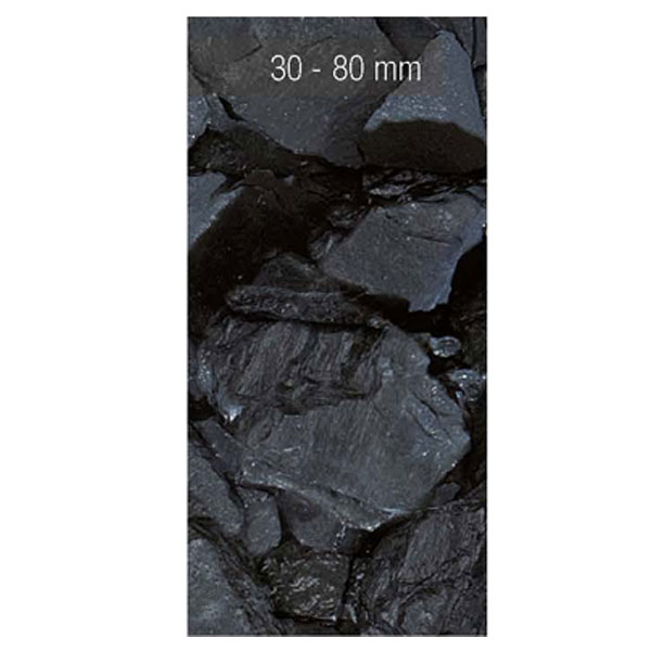 SCAGLIE-ARDESIA-NERA sassi da giardino, ciottoli, granulati, pietre da giardino, scaglie ardesia nera, giardinaggio Bergamo, Rota Commerciale Bergamo