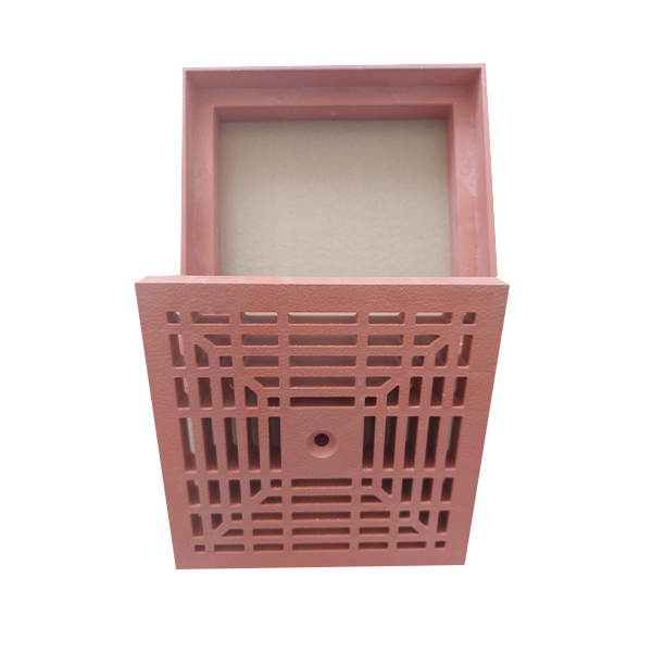 griglie-pvc-rosse2 chiusino in plastica, chiusino in pvc, chiusini in pvc, tombini in plastica, chisuini per pozzetti in plastica, materiali edili Bergamo, Rota Commerciale Bergamo