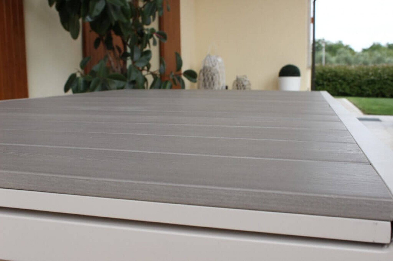 TAVOLO ATLANTA 180/240 X 100 tavolo allungabile per esterno, tavolo da giardino, tavolo da esterno, tavolo effetto legno, arredo giardino Bergamo, giardinaggio Bergamo, Rota Commerciale Bergamo