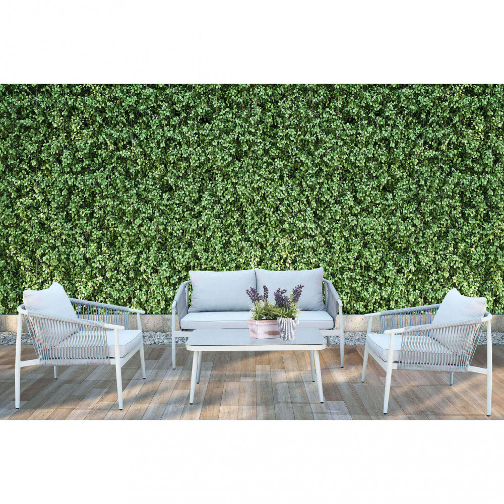 SALOTTO COOK salotto giardino in corda Cook, salotto giardino in corda, salotto giardino, salotto esterno in corda, salotto per esterno, salotto per esterno in corda, arredo giardino, arredo giardino Bergamo, giardinaggio, giardinaggio Bergamo, Rota Commerciale Bergamo