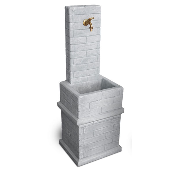 BASE-E-FONATNA-VERONA-GRIGIO Base fontana giardino, base per fontana giardino Verona, base fontana, base cemento fontana , fontana in cemento, fontane, giardinaggio Bergamo. Rota Commerciale Bergamo
