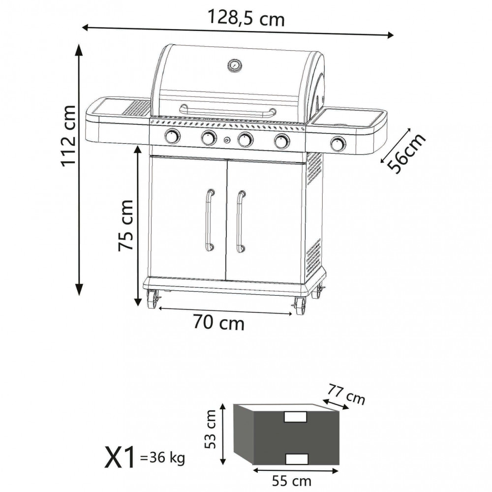 BARBECUE DAVIS 4 FUOCHI + 1 barbecue a gas in acciaio inox 4 fuochi +1 , barbecue Bergamo, barbecue, barbecue a gas, bbq a gas, barbecua in acciaio inox, barbecue in acciaio, bbq in acciaio inox, bbq in acciaio, Rota Commerciale Bergamo, Giardinaggio, Giardinaggio Bergamo