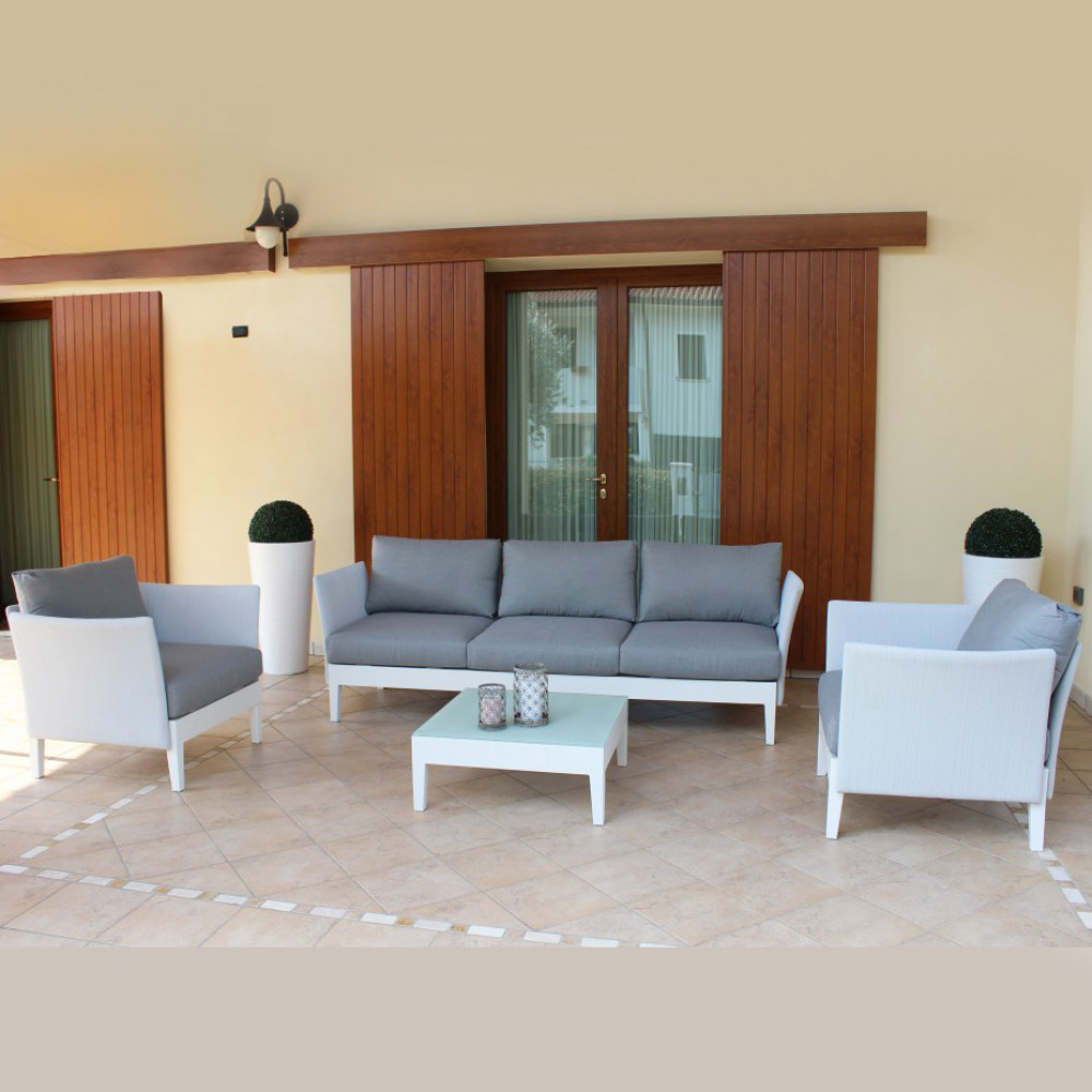 SALOTTO CHICAGO 3 POSTI salotto da giardino moderno, salotto da giardino, salotto da esterno, salotto giardino , salotto esterno, salotto da giardino Chicago, arredo giardino Bergamo, arredo giardino, giardinaggio, giardinaggio Bergamo, Rota Commerciale Bergamo