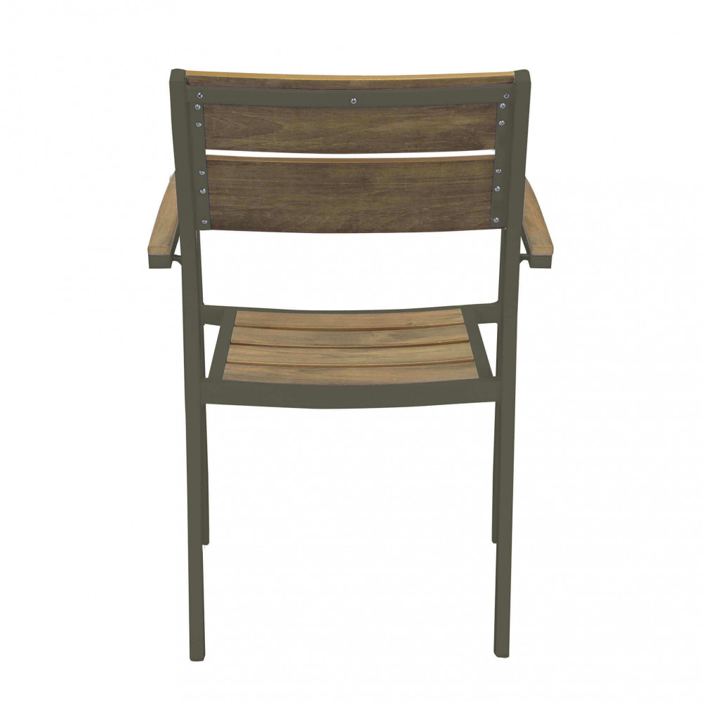 POLTRONA TENERIFE sedie da giardino, sedie da esterno bianca e taupe, sedie effetto legno, sedie polywood, sedia Tenerife, arredo giardino Bergamo, giardinaggio Bergamo , Rota Commerciale Bergamo