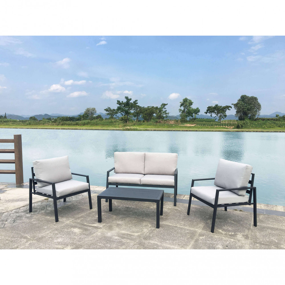 SALOTTO 2 P ISLANDA C/CUSCINI salotto da esterno ISLANDA , salotto da giardino, mobili da giardino, arredo giardino Bergamo, Giardinaggio Bergamo, Rota Commerciale Bergamo