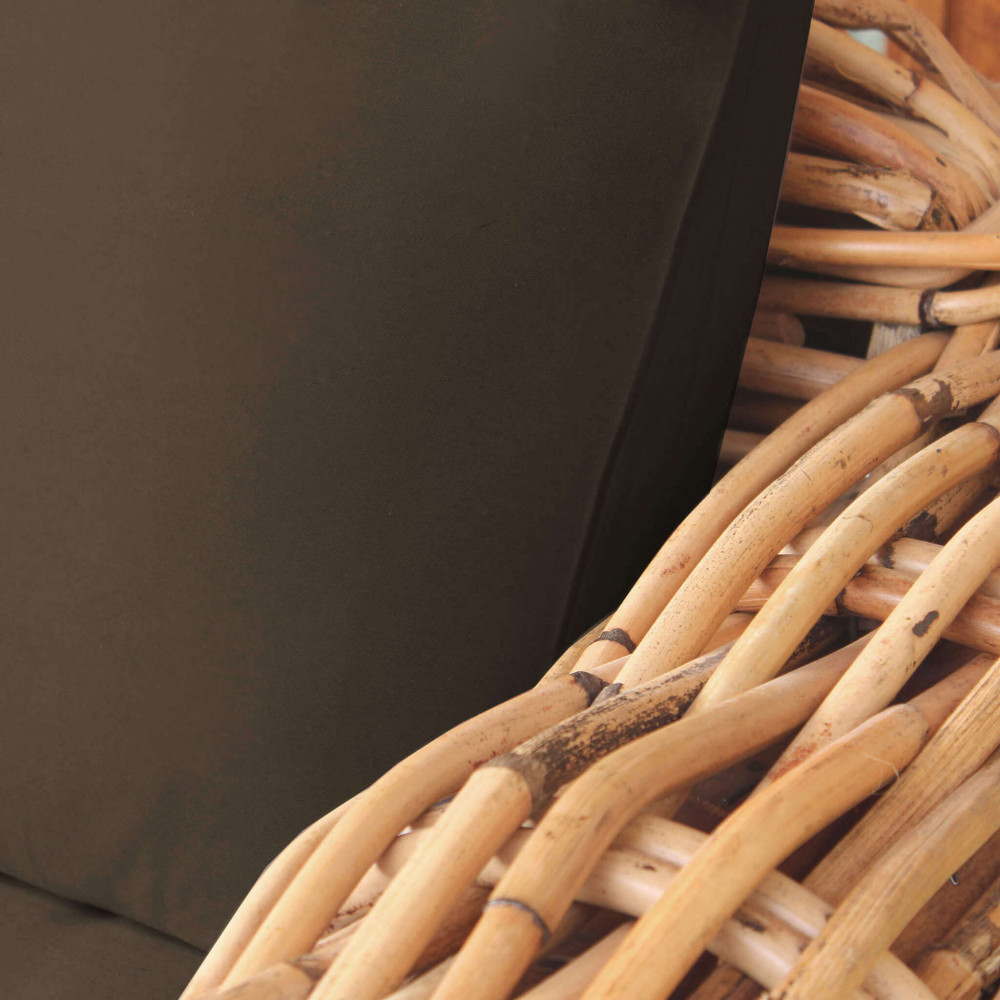 DIVANO rattan naturale Phuket 2p DIVANO POLINESIA 2 P C/CUSCINI