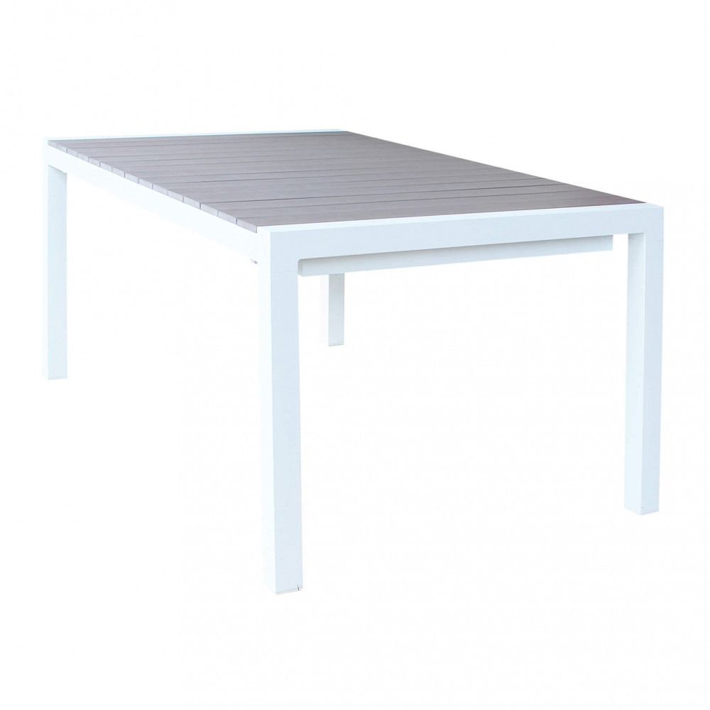 TAVOLO PANAREA 162/242 X 100 Tavolo da giardino in polywood Panarea, arredo giardino Bergamo, Giardinaggio Bergamo, Rota Commerciale