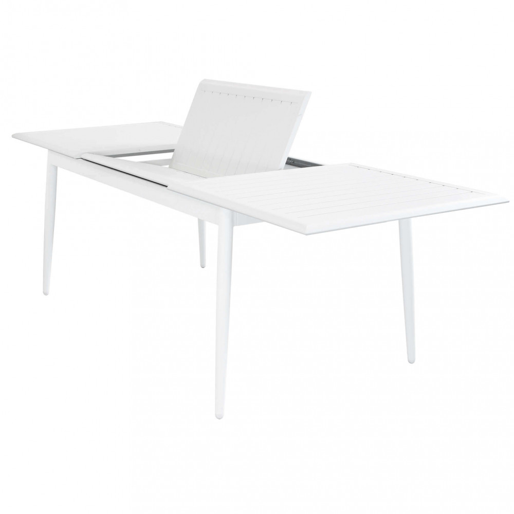 TAVOLO TIJUANA 160/240 tavolo in alluminio allungabile bianco, tavolo in alluminio, tavolo allungabile , tavolo allungabile da giardino, tavolo allungabile da esterno, tavolo in alluminio giardino, tavolo in alluminio etserno, arredo giardino, arredo giardino Bergamo, giardinaggio Bergamo, giardinaggio, Rota Commerciale Bergamo