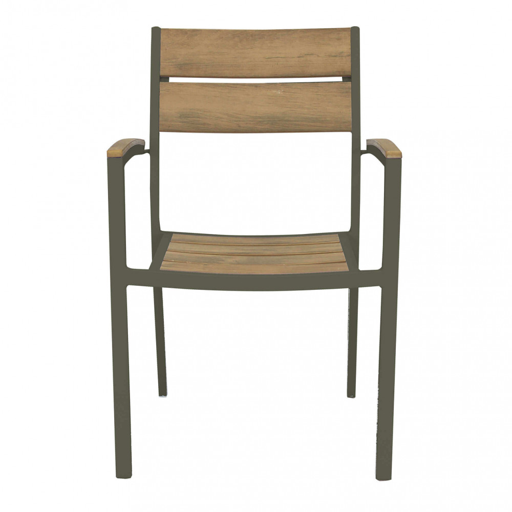 POLTRONA TENERIFE sedie da giardino, sedie da esterno bianca e taupe, sedie effetto legno, sedie polywood, sedia Tenerife, arredo giardino Bergamo, giardinaggio Bergamo , Rota Commerciale Bergamo