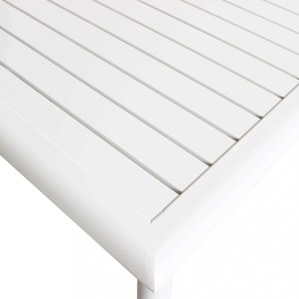 TAVOLO TIJUANA 160/240 tavolo in alluminio allungabile bianco, tavolo in alluminio, tavolo allungabile , tavolo allungabile da giardino, tavolo allungabile da esterno, tavolo in alluminio giardino, tavolo in alluminio etserno, arredo giardino, arredo giardino Bergamo, giardinaggio Bergamo, giardinaggio, Rota Commerciale Bergamo