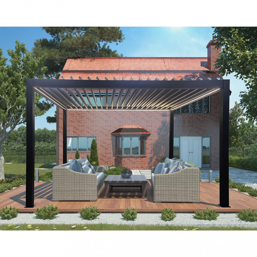 PERGOLA BIOCLIMATICA 4 X 4 MOTORIZZATA CON LED pergola bioclimatica 4x4 motorizzata con led, pergola bioclimatica motorizzata, pergola bioclimatica 4x4,l pergole bioclimatiche motorizzate 4x4, pergola bioclimatica , pergole bioclimatiche 4x4, pergole bioclimatiche, giardinaggio, giardinaggio Bergamo, arredo giardino, arredo giardino Bergamo, Rota Commerciale Bergamo