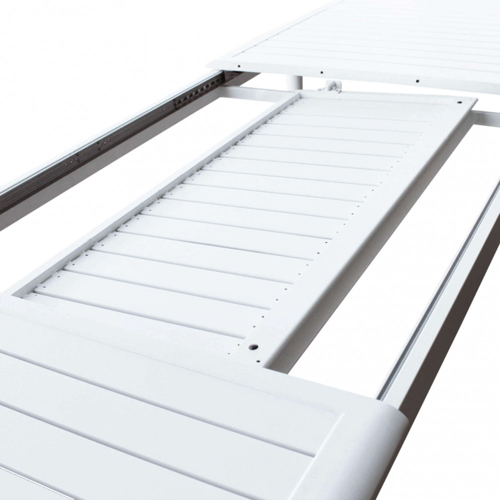 TAVOLO TIJUANA 160/240 tavolo in alluminio allungabile bianco, tavolo in alluminio, tavolo allungabile , tavolo allungabile da giardino, tavolo allungabile da esterno, tavolo in alluminio giardino, tavolo in alluminio etserno, arredo giardino, arredo giardino Bergamo, giardinaggio Bergamo, giardinaggio, Rota Commerciale Bergamo