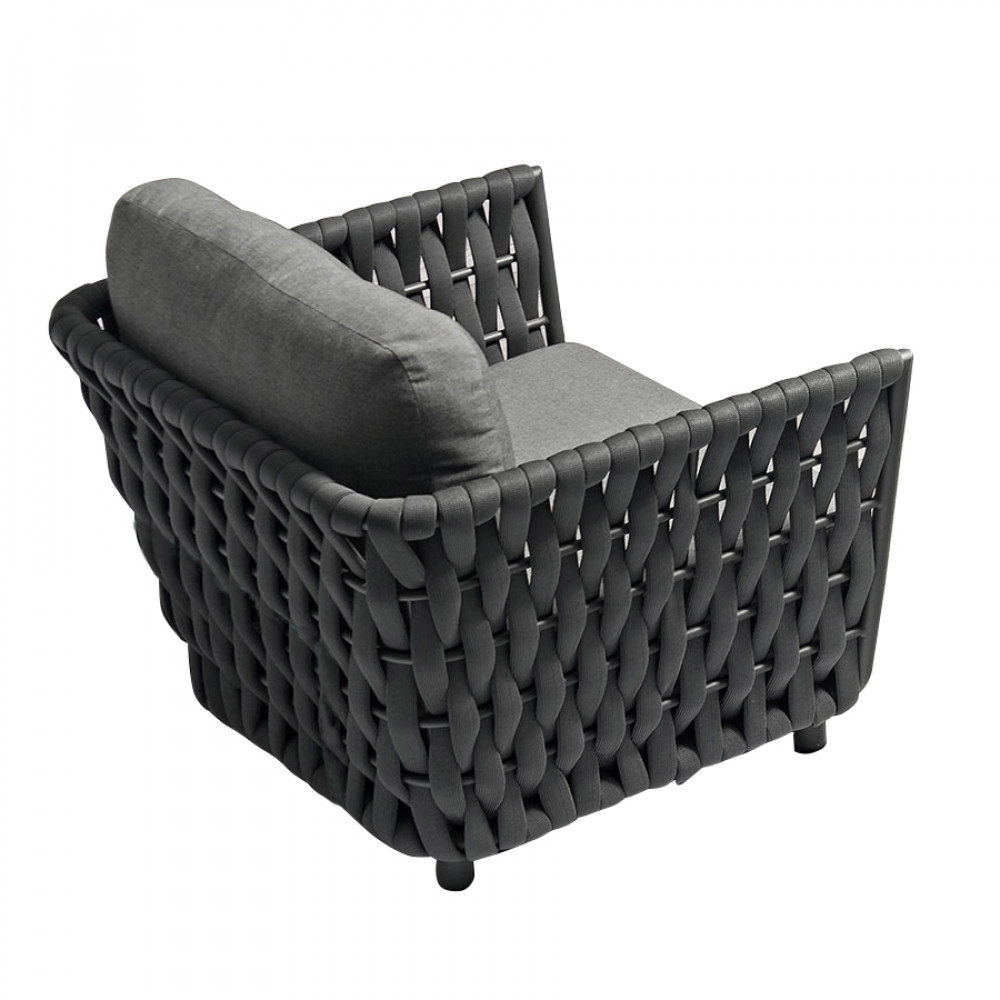 POLTRONA PER SALOTTO INDONESIA poltrona per salotto componibile da esterno Indonesia in alluminio, salotto componibile, divano componibile, arredo giardino Bergamo, giardinaggio Bergamo, Rota commerciale Bergamo, salotto componibile da esterno, salotto componibile in alluminio, salotto da esterno in corda, salotto componibile in corda, salotto componibile da esterno in corda