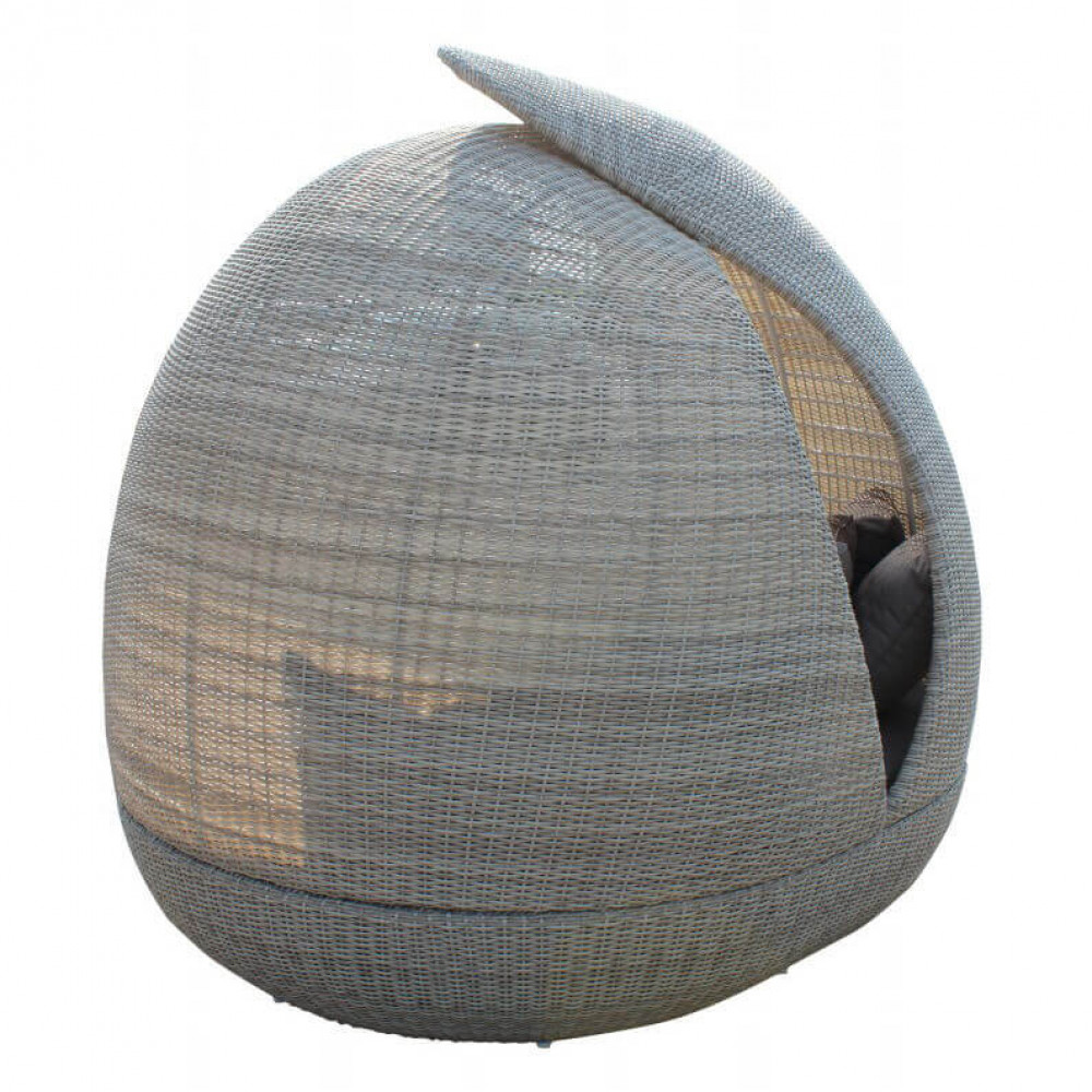 CONCHIGLIONE BAHIA Divano letto giardino conchiglione, divano letto per esterno, divano letto giardino in wicker, divano letto wicker, giardinaggio, giardinaggio Rota Commerciale, arredo giardino, arredo giardino Bergamo, Rota Commerciale Bergamo