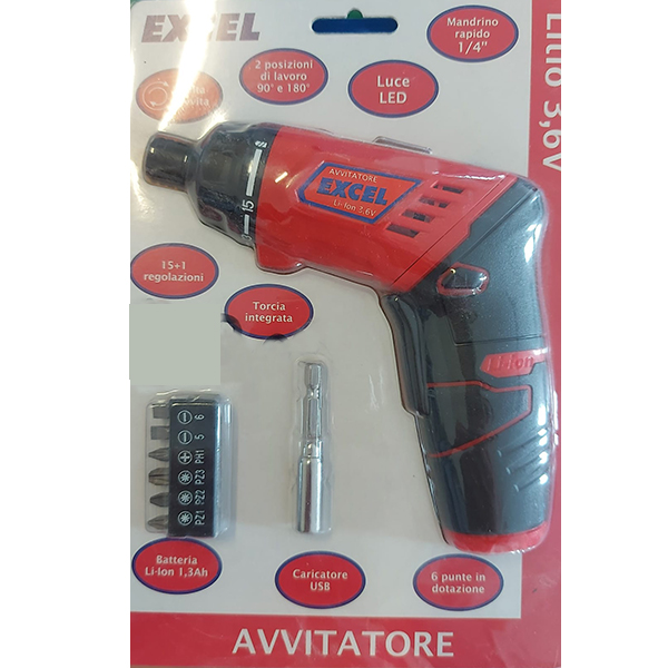 avvitatore-excel-economico-2 avvitatore economico Excel, avvitatore, miniavvitatore economico, miniavvitatore, ferramenta Bergamo, ferramenta, Rota Commerciale Bergamo