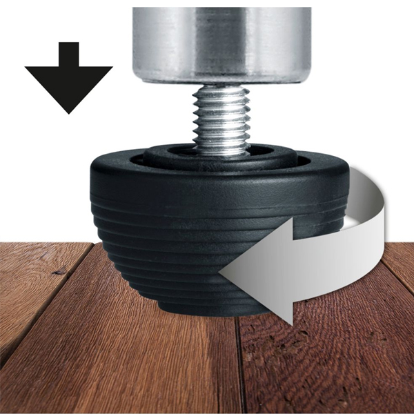 VARIO-STAND-300-L-TREPPIEDE.-5 Treppiede in alluminio di alta qualità, Vario stand L 300, laserliner , treppiede in alluminio, ferramenta Bergamo, Rota commerciale Bergamo