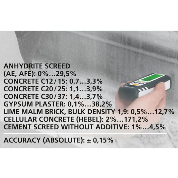 dampmaster-igrometro-8 igrometro digitale, misuratore di umidità, dampmaster compact laserliner, ferramenta, ferramenta Bergamo, Rota Commerciale Bergamo