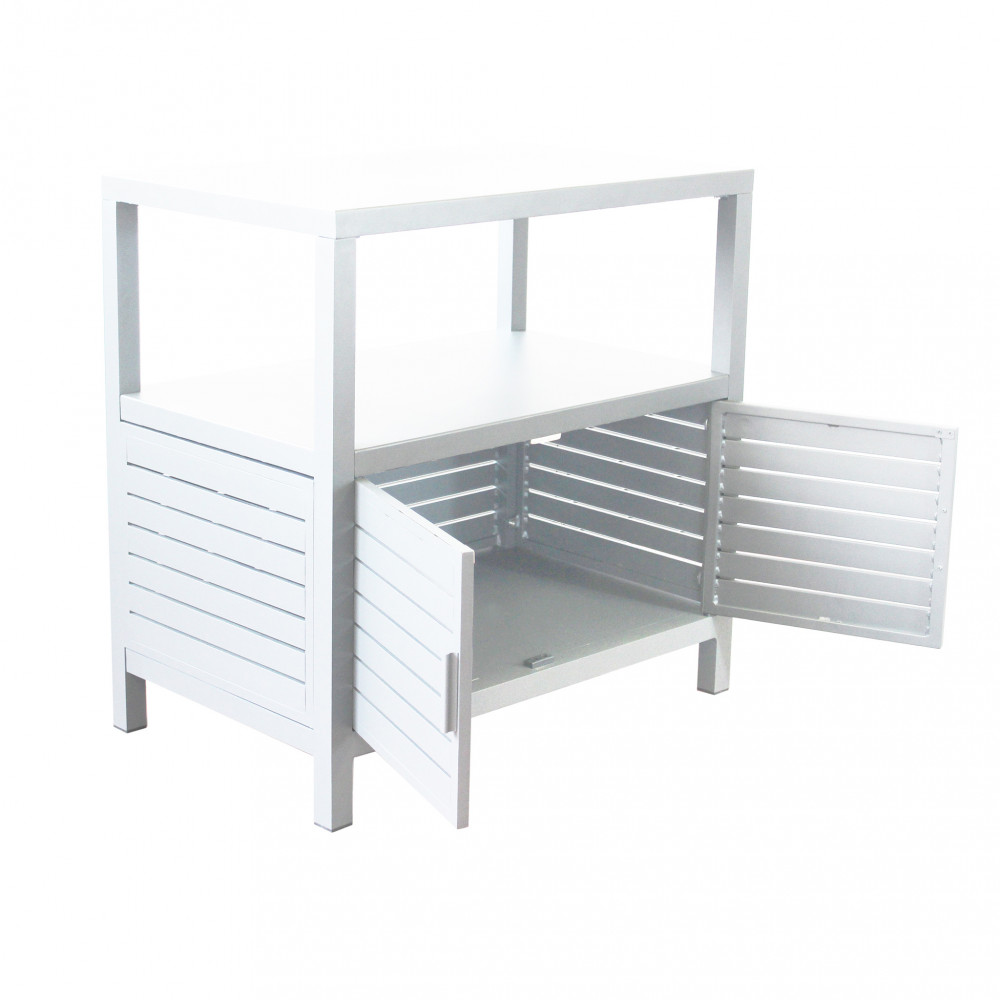 MOBILETTO QUEENS MOBILE DA ESTERNO, mobile da giardino, complementi d'arredo giardino, arredo giardino , arredo giardino Bergamo, giardinaggio Bergamo, giardinaggio, mobiletto da giardino, mobiletto da esterno, mobiletto giardino, mobiletto da giardino bianco, mobiletto da esterno bianco